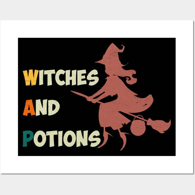 Witches and Potions Wall Art by MZeeDesigns